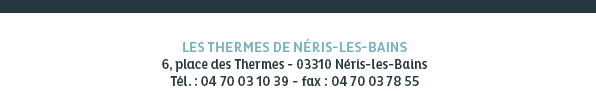 Adresse des Thermes
