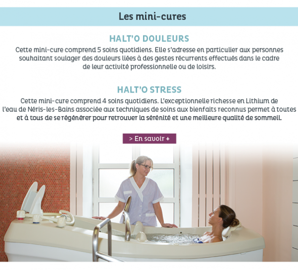 Les mini cures